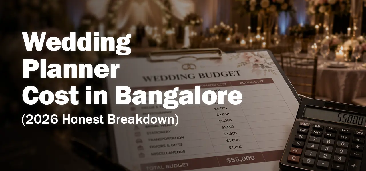 How Much Does a Wedding Planner Cost in Bangalore? (2026 Honest Breakdown)